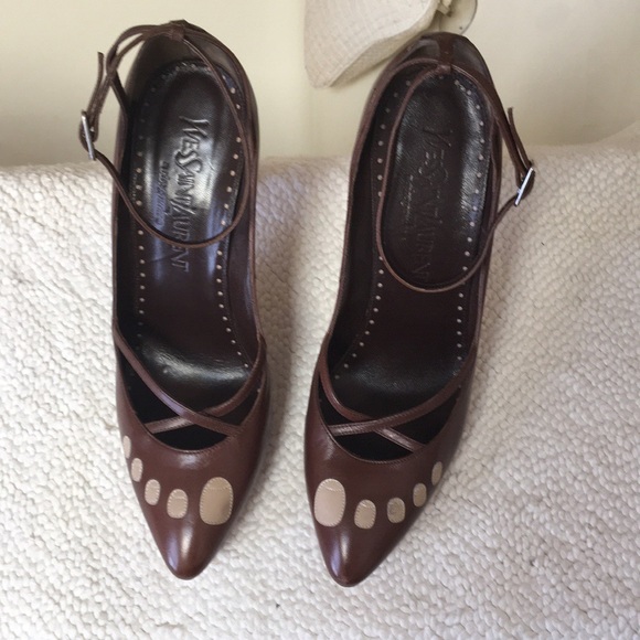 Yves Saint Laurent sexy rare leather shoes - Picture 4 of 7